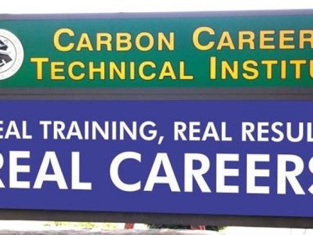 rectangle sign for technical institute