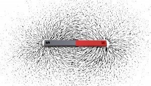 metal filings magnetic field
