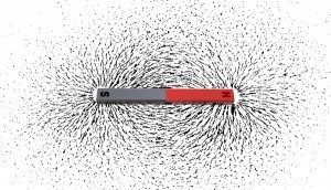 metal filings magnetic field