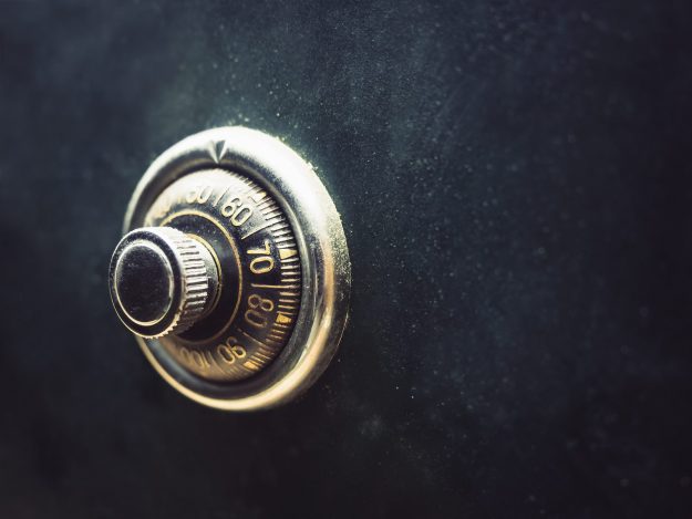 Safe Lock Code On Safety Box Bank