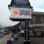 Tamaqua Community Art Center Sign