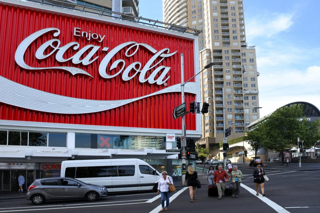 Coca-Cola sign