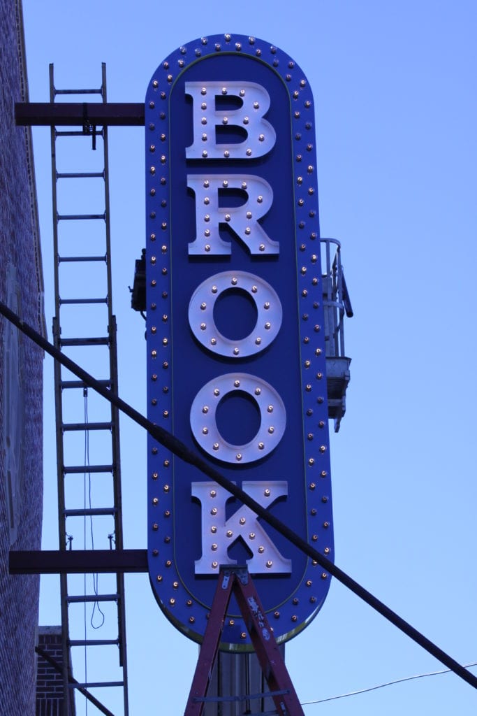 High Quality Theater Building Sign