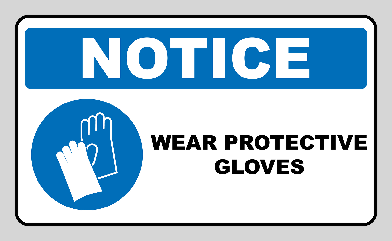 Wear-protective -gloves-sign