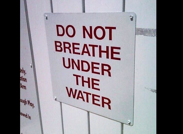 underwater